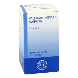 VALERIANA KOMPLEX Hanosan tabletes, 100 gab