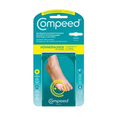 COMPEED Kukurūzas ģipsis mitrinošs, 6 gab