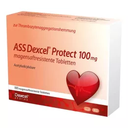 ASS Dexcel Protect 100 mg zarnās šķīstošās tabletes, 100 gab