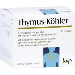 THYMUS KÖHLER kapsulas, 90 gab