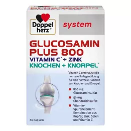 DOPPELHERZ Glucosamine Plus 800 sistēmas kapsulas, 60 gab