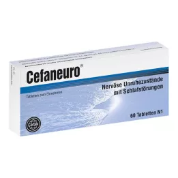 CEFANEURO Tabletes, 60 gab