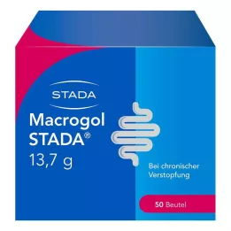 MACROGOL STADA 13,7 g pulveris iekšķīgi lietojama šķīduma pagatavošanai, 50 gab