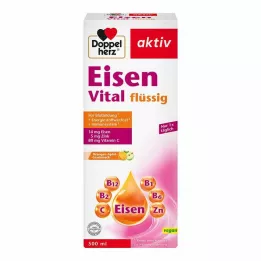 DOPPELHERZ Iron Vital toniks, 500 ml