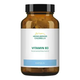 B3 vitamīna nikotīnamīda kapsulas, 120 gab
