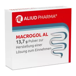 MACROGOL AL 13,7 g pulveris šķīduma iekšķīgai lietošanai, 30 gab