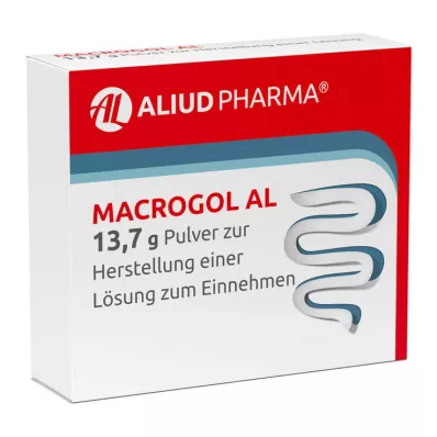 MACROGOL AL 13,7 g pulveris šķīduma iekšķīgai lietošanai, 30 gab