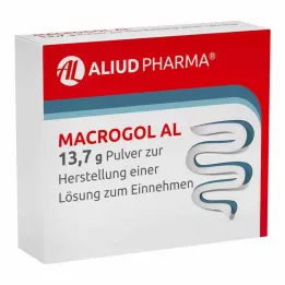 MACROGOL AL 13,7 g pulveris iekšķīgi lietojama šķīduma pagatavošanai, 50 gab