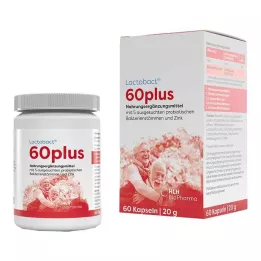 LACTOBACT 60plus zarnās šķīstošās kapsulas, 60 gab