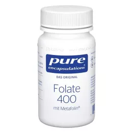 PURE ENCAPSULATIONS Folāts 400 kapsulas, 90 gab