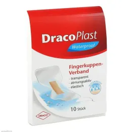 Dracoplast ūdensizturīgie pirkstu galu plāksteri, 10 gab