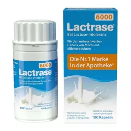 LACTRASE 6000 FCC kapsulas, 100 gab