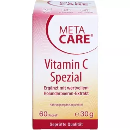 META-CARE C vitamīna speciālās kapsulas, 60 gab