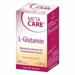 META-CARE L-Glutamīna kapsulas, 60 gab