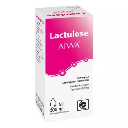 LACTULOSE AIWA 670 mg/ml šķīdums iekšķīgai lietošanai, 200 ml