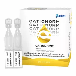 CATIONORM SD sinusa vienas devas pipetes, 30X0,4 ml