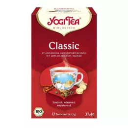 YOGI TEA Klasiskie tējas filtra maisiņi, 17x2,2 g