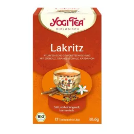 YOGI TEA Lakricas organiskie filtru maisiņi, 17x1,8 g