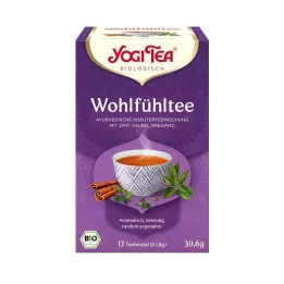 YOGI TEA Labas sajūtas tējas organisko filtru maisiņi, 17X1,8 g