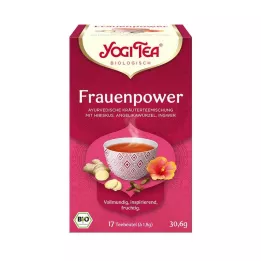 YOGI TEA Sieviešu Power Tea Organic Filter maisiņi, 17X1,8 g