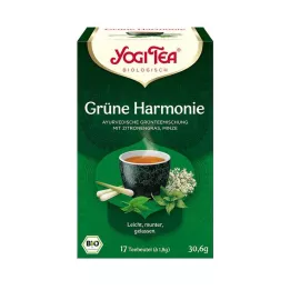 YOGI TEA Green Harmony tējas organiskā filtra maisiņš, 17X1,8 g