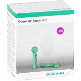 OMNICAN Lance soft 30 G E lancetes, 200 gab