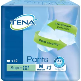 TENA PANTS super M ConfioFit vienreizējās lietošanas bikses, 12 gab