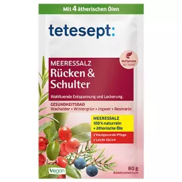 TETESEPT Jūras sāls muguras &amp; plecs, 80 g