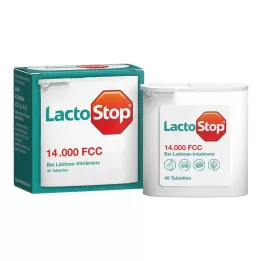 LACTOSTOP 14 000 FCC Tablešu dozators, 40 gab