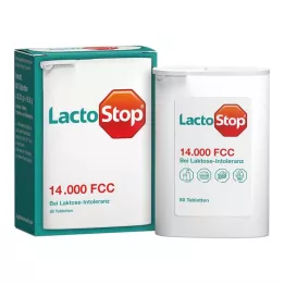 LACTOSTOP 14 000 FCC Tablešu dozators, 80 gab