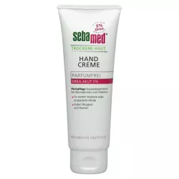SEBAMED Roku krēms sausai ādai bez smaržām, urīnviela 5%, 75 ml