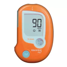 GLUCO TEST Plus 10 Set mg/dl, 1 gab