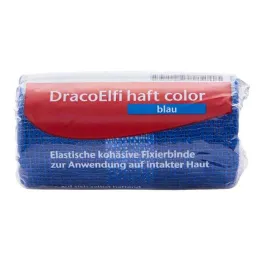 Dracoelfi haft krāsas fiksācijas pārsējs 4mx6cm zils, 1 gab