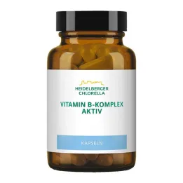 B vitamīnu kompleksa aktīvās kapsulas, 60 gab