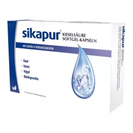 SIKAPUR Silīcija mīkstās gēla kapsulas ar biotīnu, 30 gab
