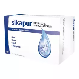 SIKAPUR Silīcija mīkstās gēla kapsulas ar biotīnu, 90 gab
