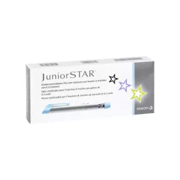 JUNIORSTAR Injekcijas ierīce sudraba, 1 gab
