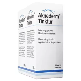 AKNEDERM Tinktūra, 2X50 ml