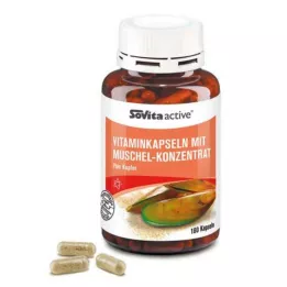 SOVITA ACTIVE Vitamīnu kapsulas ar gliemeņu koncentrātu, 180 gab