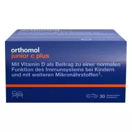 ORTHOMOL Junior C plus košļājamā tablete meža augļi, 30 gab