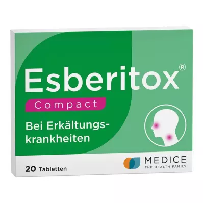 ESBERITOX COMPACT Tabletes, 20 gab