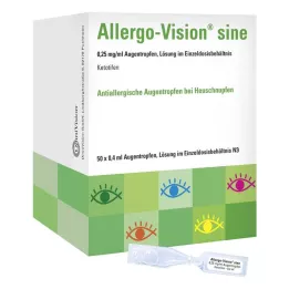 ALLERGO-VISION sinuss 0,25 mg/ml AT vienas devas traukā, 50X0,4 ml