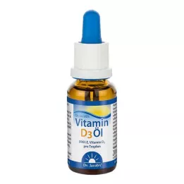 VITAMIN D3 ÖL Dr.Jēkaba pilieni, 20 ml