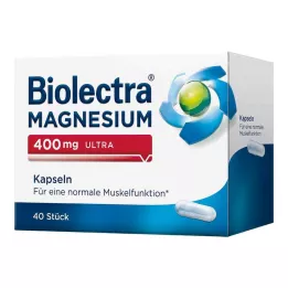 BIOLECTRA Magnija 400 mg ultra kapsulas, 40 gab