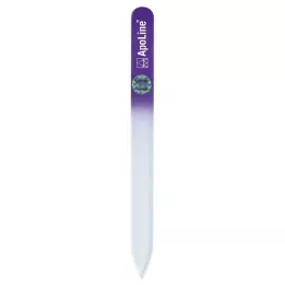 APOLINE Nagu vīles stikls 14 cm violets, 1 gab