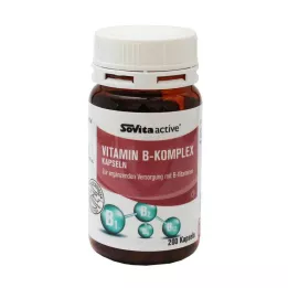SOVITA ACTIVE B vitamīna kompleksās kapsulas, 200 gab