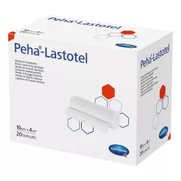 PEHA-LASTOTEL Fiksējošais pārsējs 10 cmx4 m, 20 gab