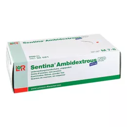 SENTINA Ambidextrous Nitrile U-Hands.nesterils izmērs M, 200 gab