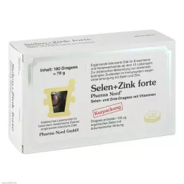SELEN+ZINK Pharma Nord Dragees, 180 gab