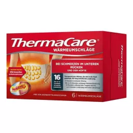 THERMACARE Muguras kompreses S-XL sāpju mazināšanai, 6 gab